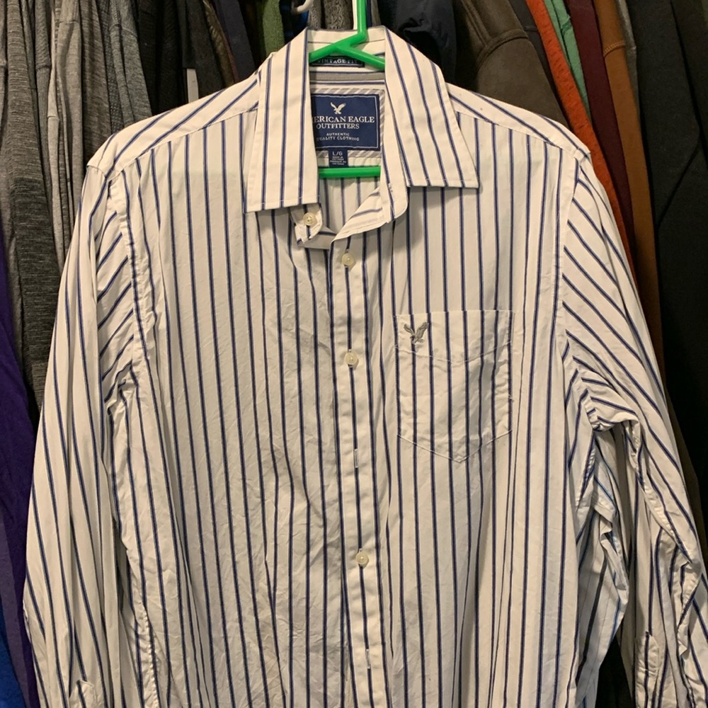 American eagle button down shirt